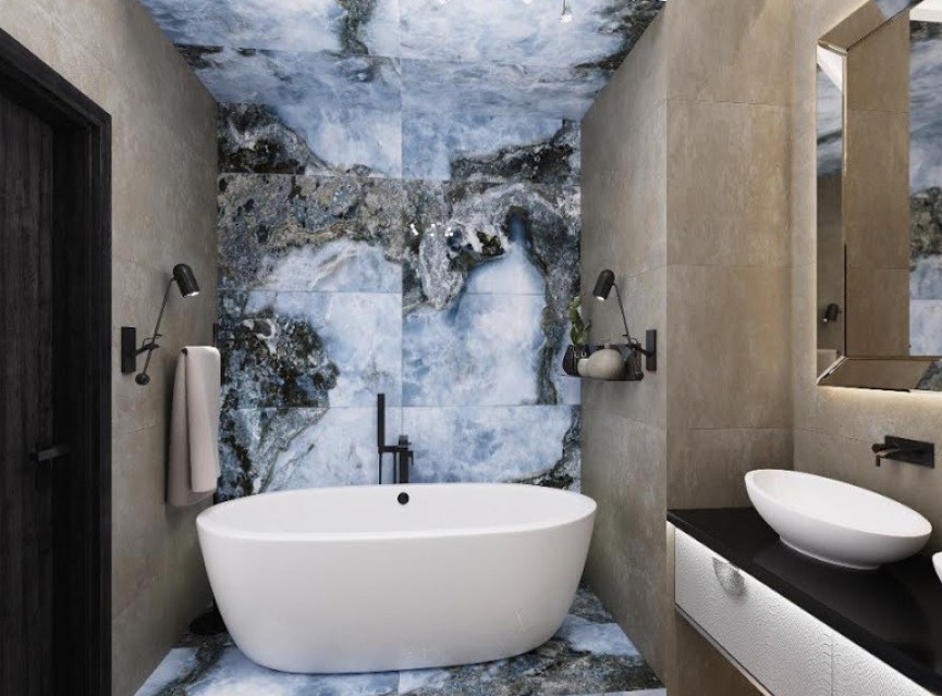Lux Del Mundo Navi 60x120 Hoogglans Vloertegels / Woonkamer / Winkel Ruimte / Badkamer