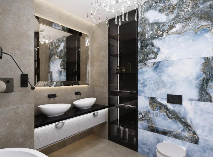 Lux Del Mundo Navi 60x120 Hoogglans Vloertegels / Woonkamer / Winkel Ruimte / Badkamer
