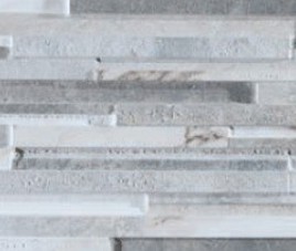 Steenstrip Denali Gris Design Tegel ( Keramisch ) / 16,3x51,7 / Wandtegel tbv Woonkamer muur / Badkamer / Toilet / Winkelruimte