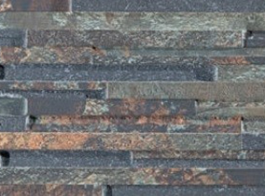 Steenstrip Denali Magma Design Tegel ( Keramisch ) / 16,3x51,7 / Wandtegel tbv Woonkamer muur / Badkamer / Toilet / Winkelruimte