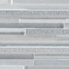 Steenstrip Denali Silver Design Tegel ( Keramisch ) / 16,3x51,7 / Wandtegel tbv Woonkamer muur / Badkamer / Toilet / Winkelruimte