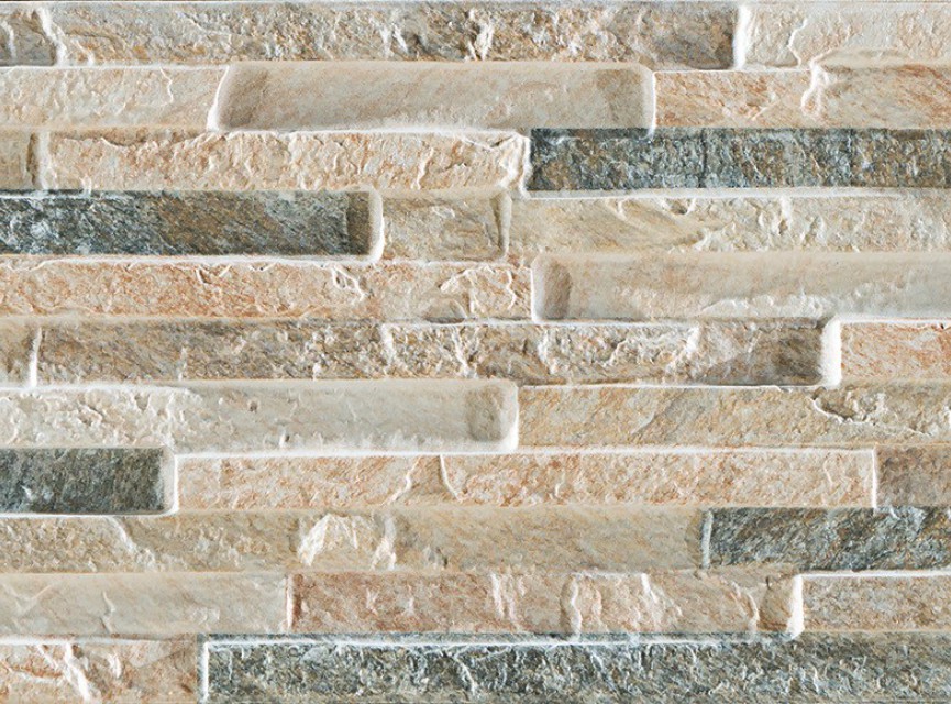 Erico Beige 17x52 Decor / Design Tegel ( Keramisch ) / Vloertegel en Wandtegel tbv Woonkamer muur / Badkamer / Toilet / Winkelruimte