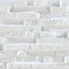 Erico Blanco / Wit 17x52 Decor / Design Tegel ( Keramisch ) / Vloertegel en Wandtegel tbv Woonkamer muur / Badkamer / Toilet / Winkelruimte