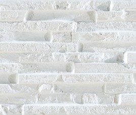 Erico Blanco / Wit 17x52 Decor / Design Tegel ( Keramisch ) / Vloertegel en Wandtegel tbv Woonkamer muur / Badkamer / Toilet / Winkelruimte