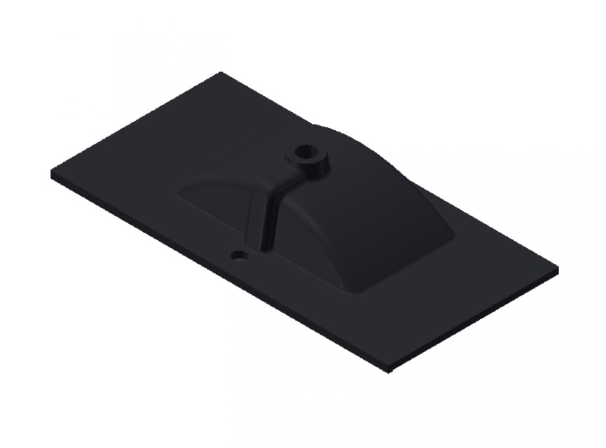 Florence Wastafel Parijs 90cm Met Kraangat Mat Zwart