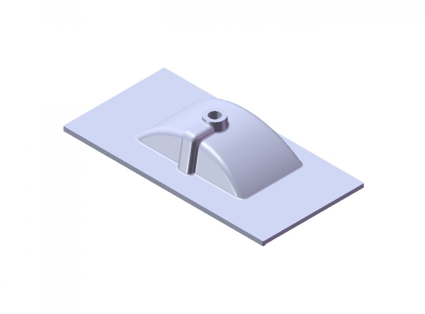Florence Wastafel Parijs 90cm Zonder Kraangat Mat wit