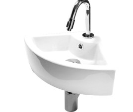 Fonteincombinatie Floor hoek glans-wit