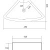 Fonteincombinatie Floor hoek glans-wit