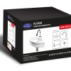 Fonteincombinatie Floor hoek glans-wit