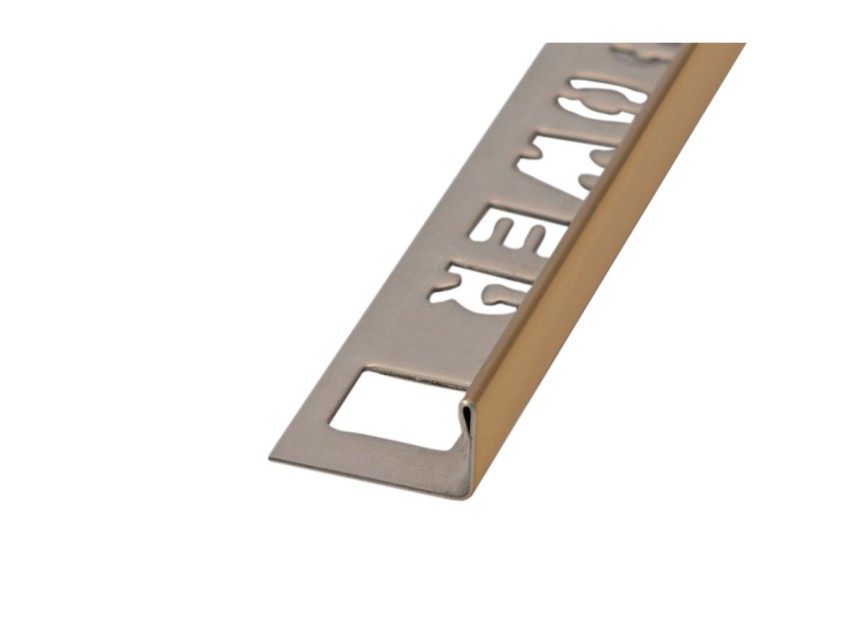 OPPIO tegelprofiel Goud Hoogglans recht 11x2700mm