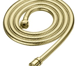 Doucheslang 150cm mat-goud