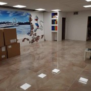 Grotto Mocha ( LEVIGLASS ) 30x60 Polished / Hoogglans Vloer- en Wandtegel 30x60 / Woonkamer / Slaapkamer / Badkamer En Winkelruimte