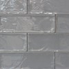 Handmade Grijs Hoogglans Wandtegel / Metro tegel / 7,5 x 30 / tbv Woonkamer muur / Badkamer / Toilet / Winkelruimte