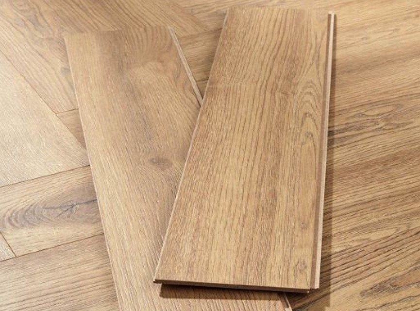 Floorlife Bayside Visgraat laminaat eiken natuur 15x60