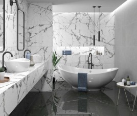 Lux Iceberg 60x120 Hoogglans Vloertegels / Woonkamer / Winkel Ruimte / Badkamer