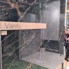 Vanity Black ( LEVIGLASS ) 60x120 HOOGGLANS Vloertegel / Woonkamer / Slaapkamer / Badkamer En Winkelruimte