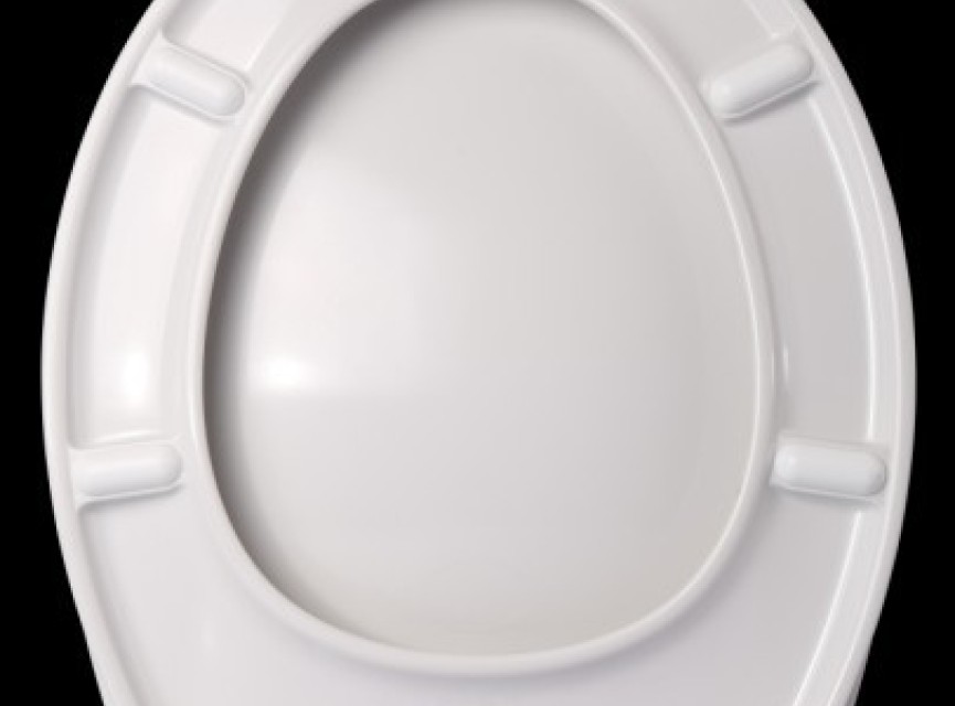 Demper one-touch soft-closing toiletzitting