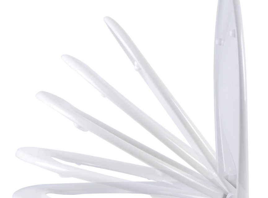 Demper one-touch soft-closing toiletzitting