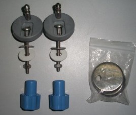 service set (ter vervanging) met sleutelmoer tbv:Demper art.3800630
