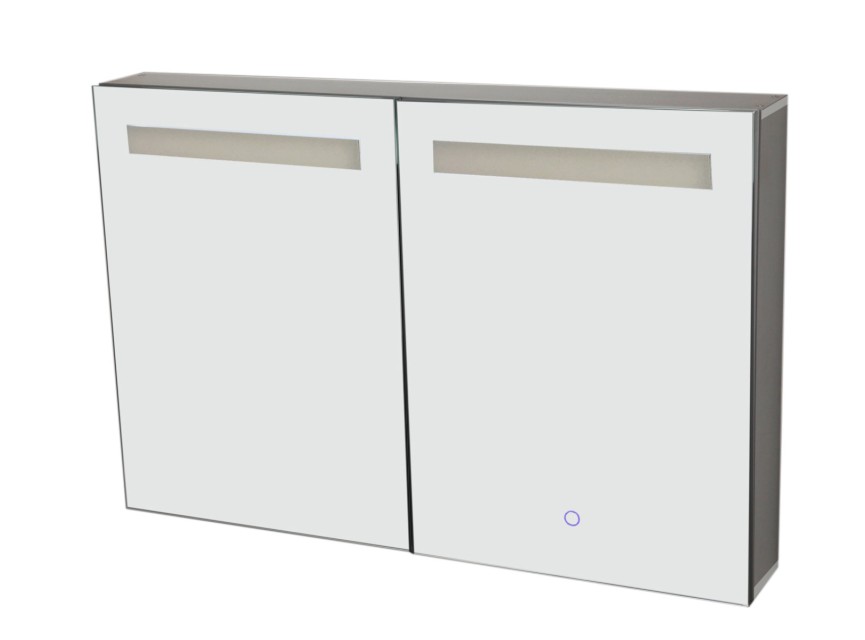 Aluma luxe spiegelkast incl. LED verlichting 80x60cm
