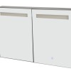 Aluma luxe spiegelkast incl. LED verlichting 90x60cm