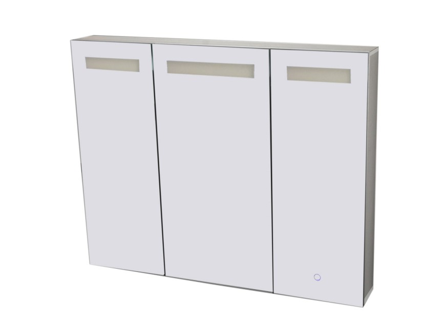 Aluma luxe spiegelkast incl. LED verlichting100x80cm