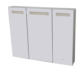 Aluma luxe spiegelkast incl. LED verlichting 120x80cm