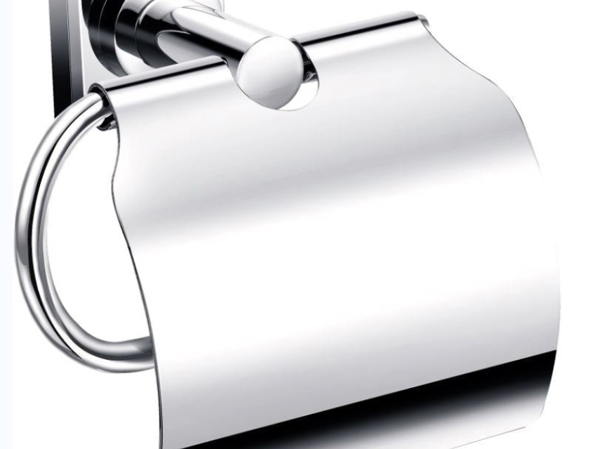 Viera toiletrolhouder met klep