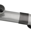PVC ruimtebesparende verloopbocht horizontaal 110/90 No: 3983