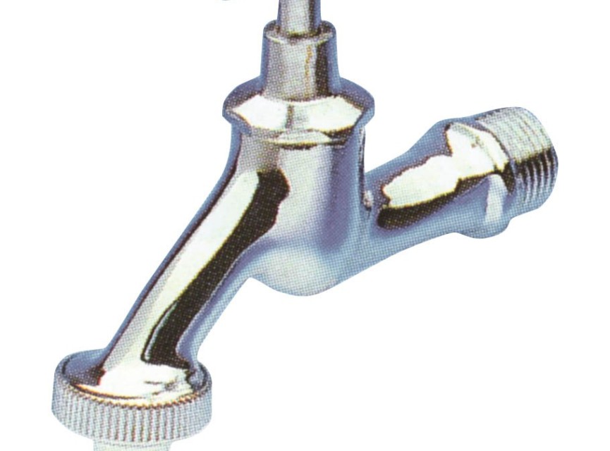 Slangwartelkraan 1/2 (Handelsmodel)