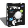 Steiner wand cosmeticaspiegel incl. LED verlichting chroom