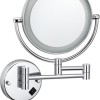 Steiner wand cosmeticaspiegel incl. LED verlichting chroom