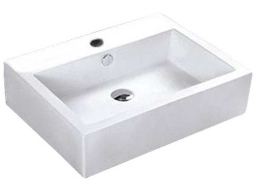 Feel wastafel 58x46x16cm m/1krg