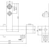 Square Badthermostaat rvs--look