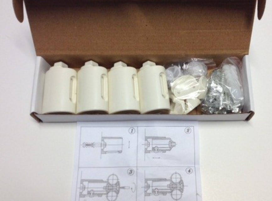 service (ter vervaning) los bevestigingset tbv. Zero Radiator