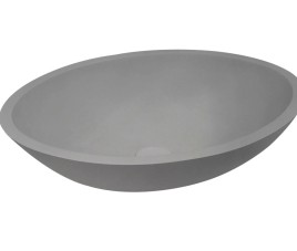 Epona-Lava opbouw waskom Just-Solid 52 cm