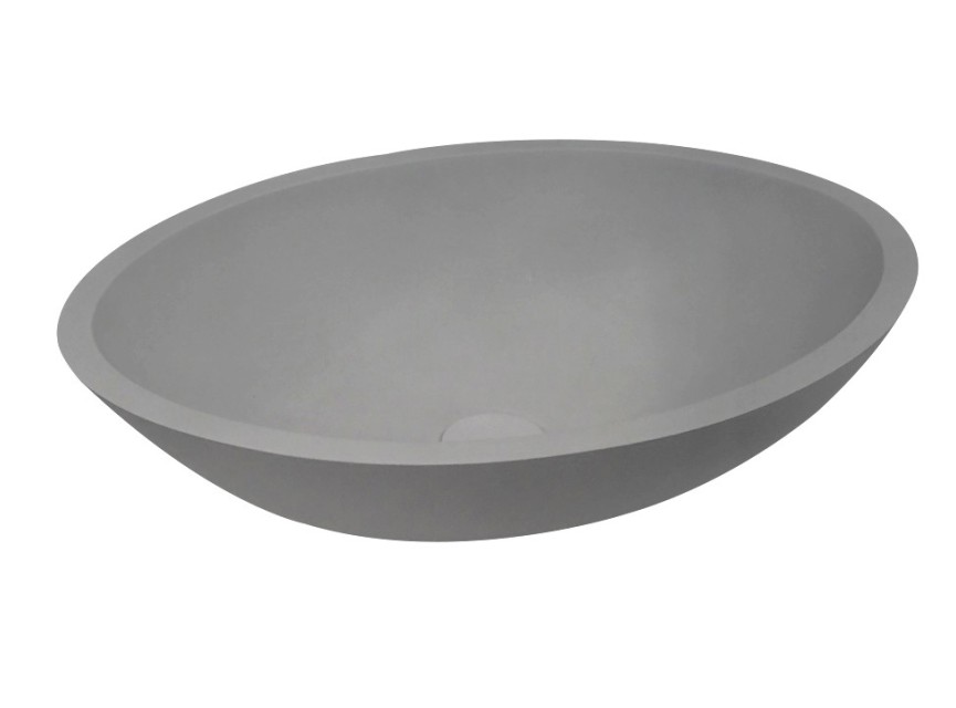 Epona-Lava opbouw waskom Just-Solid 52 cm