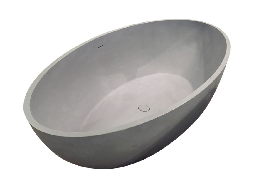 New-Stone vrijstaand bad Just-solid 180x85x52cm