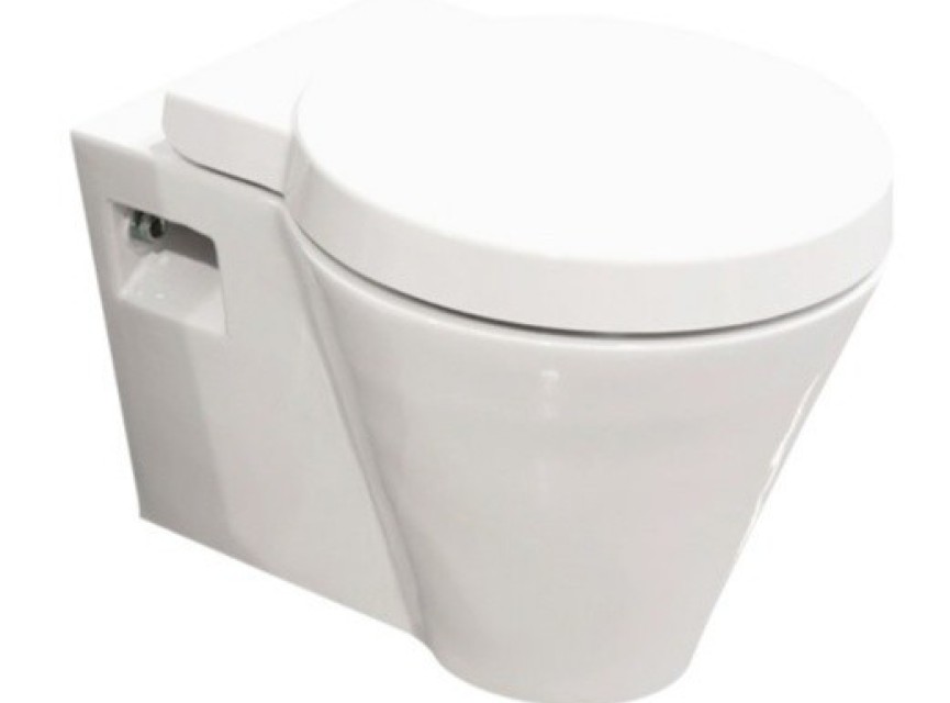 Hanes wandcloset 53cm incl.zitting