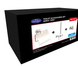 One-Pack toilet accessoires set Ore