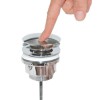 Laag clic-waste z/overloop 5/4