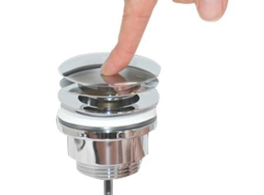 Laag clic-waste z/overloop 5/4