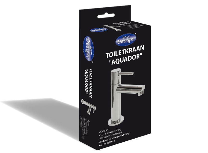Aquador toiletkraan