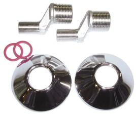 Paar S-koppeling 3/4'' x 3/8'' tbv.15>12 cm