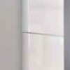 Blanco-Wit hoge kolomkast L en R 35x180 cm glans-wit