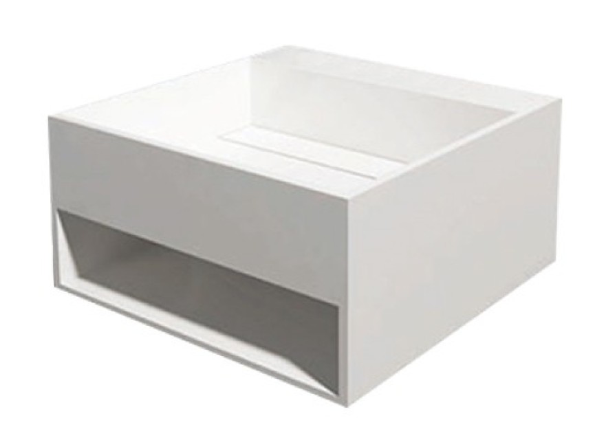 HQ-500 wastafel Just-Solid 50x50x25cm