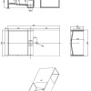 Qwee-80 wastafel Just-Solid 80x40x20cm