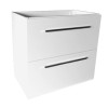 Slim onderkast zonder wastafel 60 cm (ondiep) 35 cm glans-wit