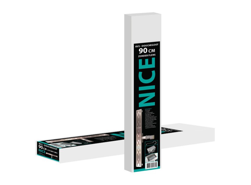 Nice douchegoot zonder flens 90 cm