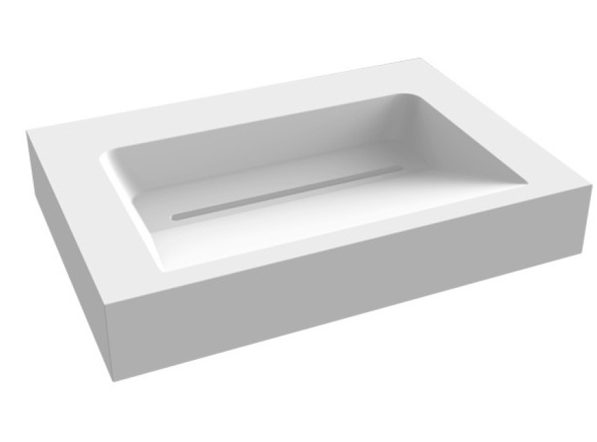 Indoor wastafel Just-Solid 60x46x13cm